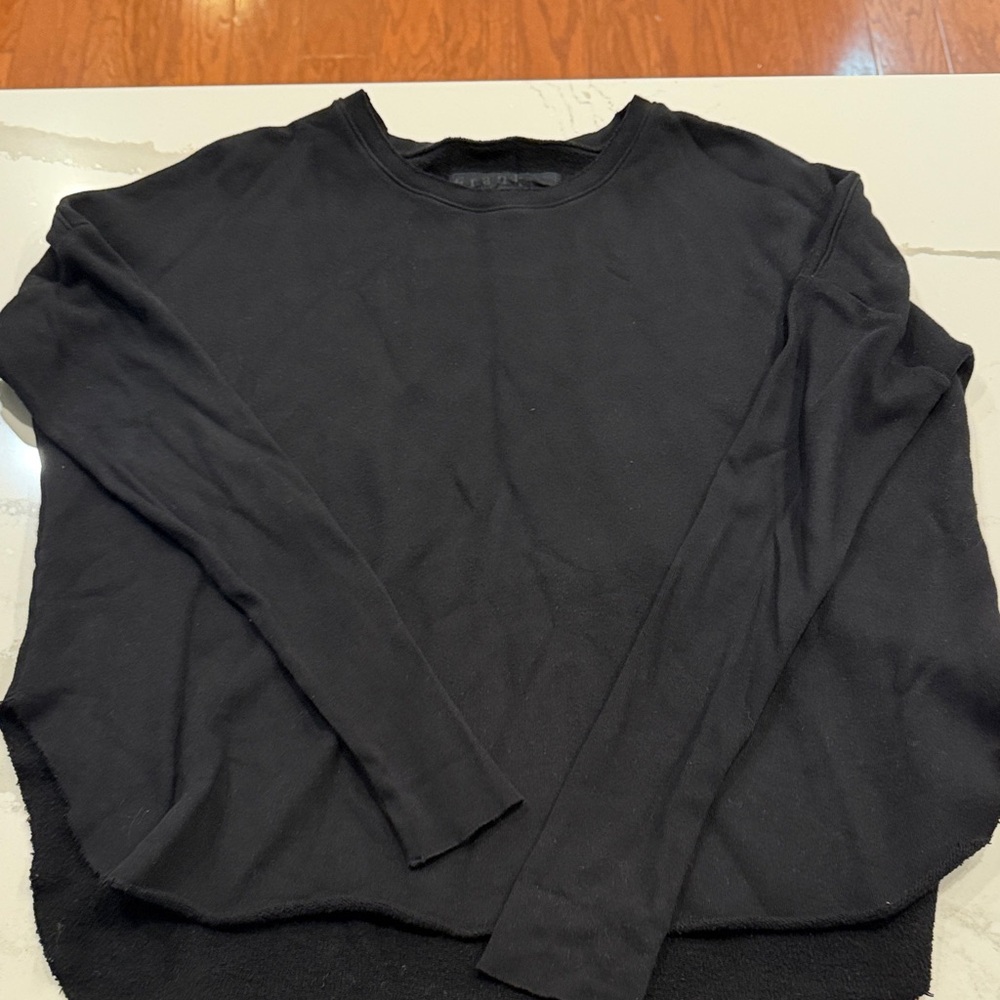 Frank & Eileen Men's Black Crewneck Sweater